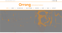 Desktop Screenshot of orrongpharmacy.com